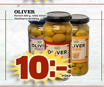 Prisma Mat Oliver erbjuda