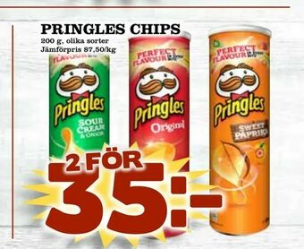Prisma Mat Pringles chips erbjuda