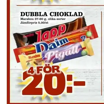 Prisma Mat Dubbla choklad erbjuda