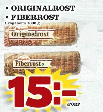 Originalrost • fiberrost