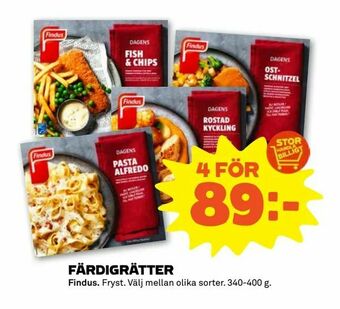 Stora Coop Färdigrätter erbjuda