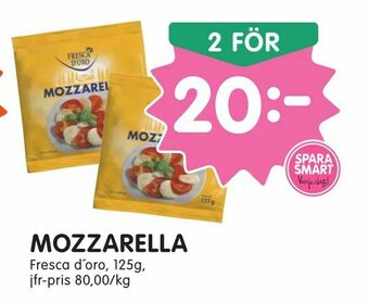 Tempo Mozzarella erbjuda