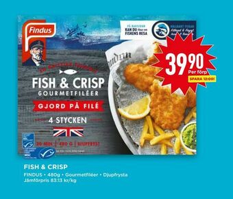 Willys Fish & crisp erbjuda