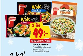 City Gross Findus grönsaker erbjuda