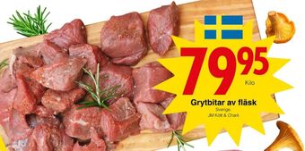 Matöppet Jm chark grytbitar erbjuda