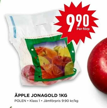 Willys Äpple jonagold 1kg erbjuda