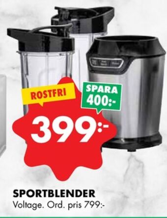 ÖoB Voltage blender erbjuda