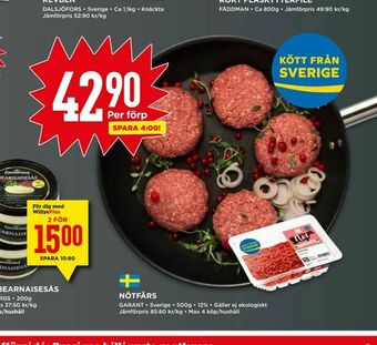 Willys Nötfärs erbjuda