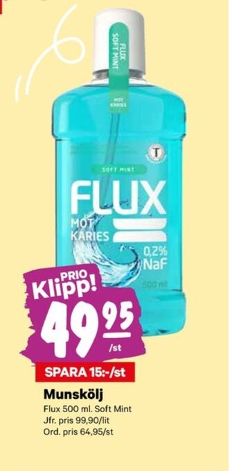 City Gross Flux munskölj erbjuda