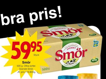 Matöppet Svenskt smör erbjuda