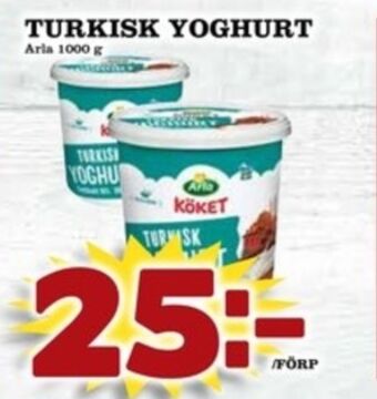 Matdax Arla yoghurt erbjuda