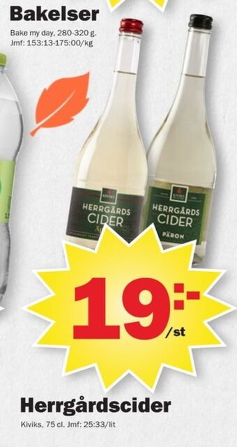 Pekås Päron cider erbjuda