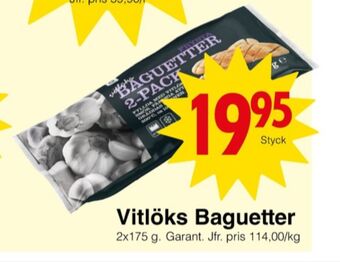 Matöppet Garant baguetter erbjuda