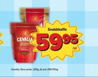 Gevalia instant kaffe