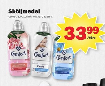 Pekås Comfort sköljmedel erbjuda