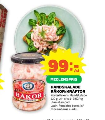 Stora Coop Kosterfiskarn kräftor erbjuda