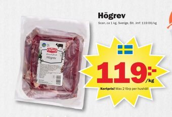 Pekås Scan högrev erbjuda