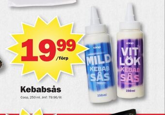 Pekås Coop kebabsås erbjuda