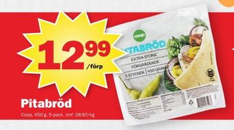 Pekås Coop pitabröd erbjuda