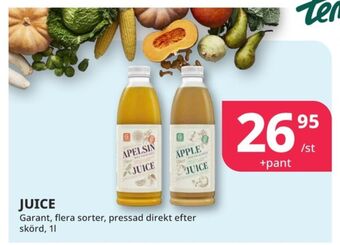 Tempo Garant juice erbjuda