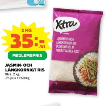 Stora Coop X-tra jasminris erbjuda