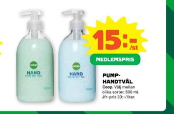 Stora Coop Coop tvål flytande erbjuda