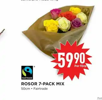 Rosor 7-pack mix