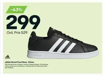 XXL adidas Grand Court Base, Unisex erbjuda
