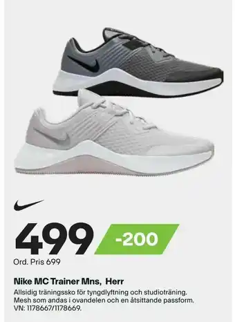 XXL Nike MC Trainer Mns, Herr erbjuda