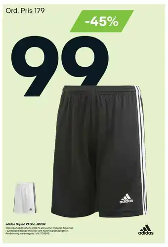 XXL adidas Squad 21 Sho JR/SR erbjuda