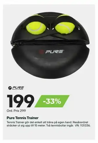 XXL Pure Tennis Trainer erbjuda