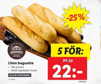 Lidl Liten baguette erbjuda