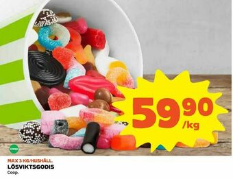 Coop Lösviktsgodis erbjuda