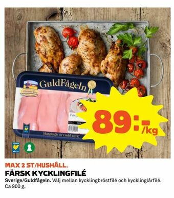 Coop Extra Färsk kycklingfilé erbjuda