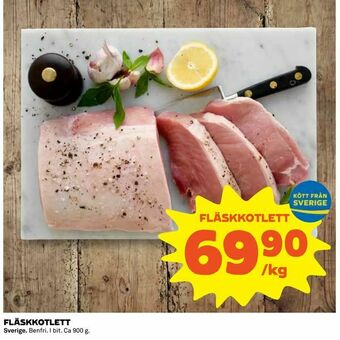 Coop Fläskkotlett erbjuda