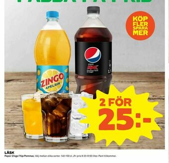Coop Extra Läsk erbjuda