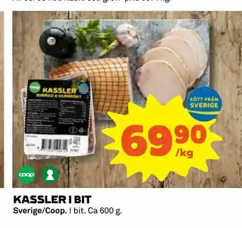 Coop Kassler i bit erbjuda