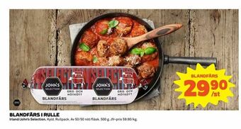 Coop Extra Blandfärs i rulle erbjuda