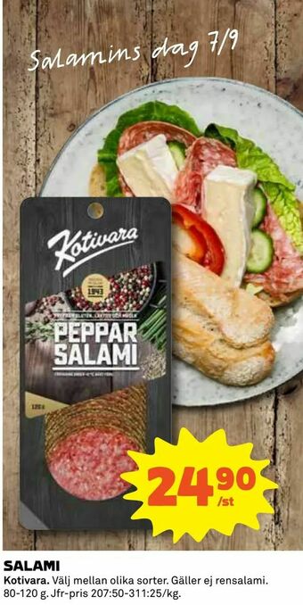 Coop Salami erbjuda