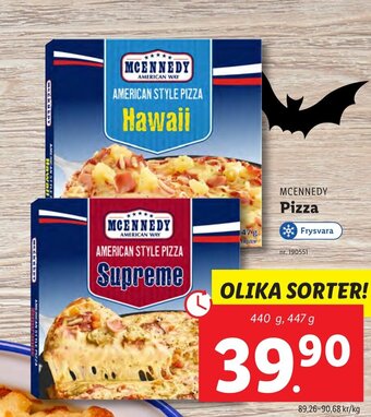 Lidl MCENNEDY Pizza erbjuda