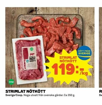 Strimlat nötkött