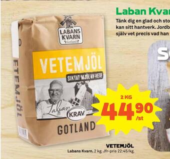 Stora Coop Vetemjöl erbjuda