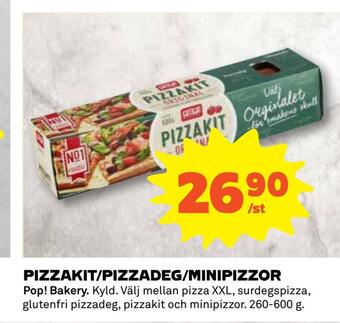 Coop Pizzakit/pizzadeg/minipizzor erbjuda
