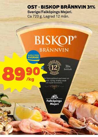 Stora Coop Ost - biskop brännvin 31% erbjuda