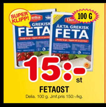 Nya Pulsen Fetaost erbjuda
