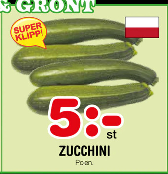 Nya Pulsen Zucchini erbjuda