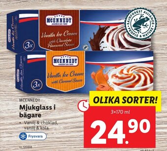 Lidl MCENNEDY Mjukglass i bägare erbjuda