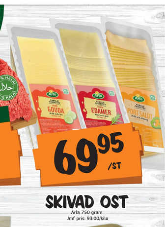 Bazaar Food market Skivad ost erbjuda