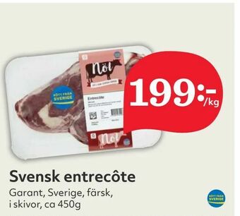 Hemköp Svensk entrecôte erbjuda