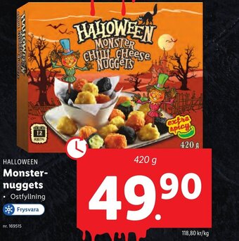 Lidl HALLOWEEN Monster-nuggets erbjuda